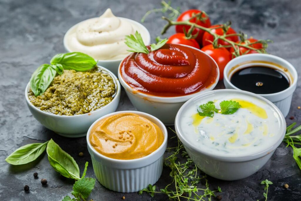 Condiments-table-sauce-dressing